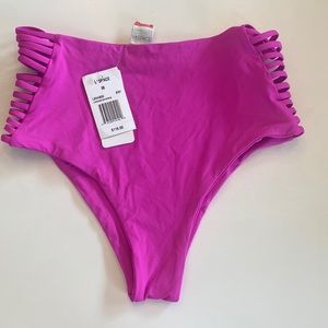 Pink Lspace bikini bottoms (high waist)